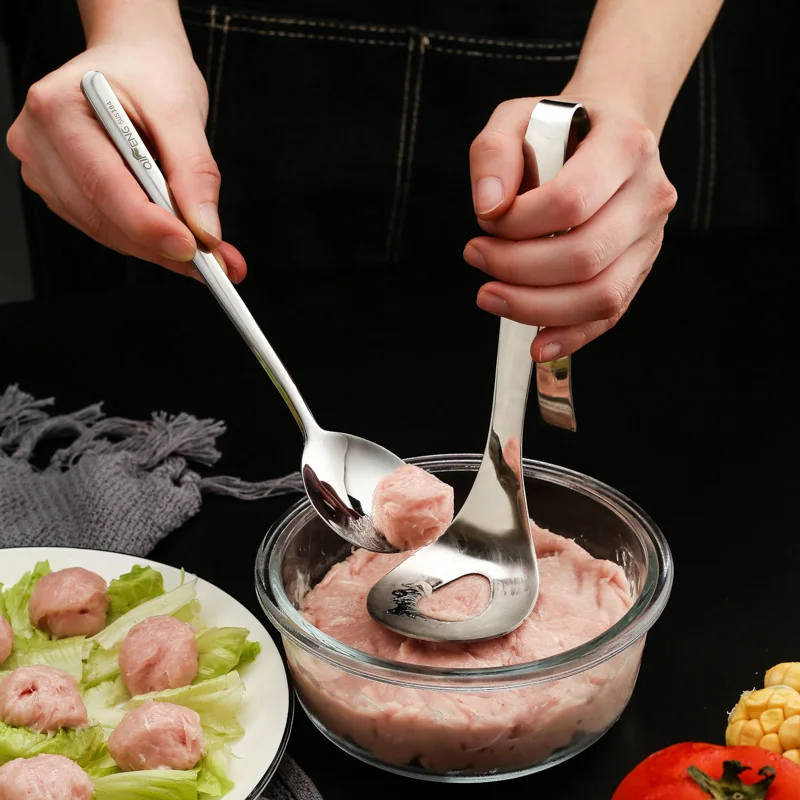 Антипригарный креативный фрикадельщик из нержавеющей стали кухонный мясной шар
