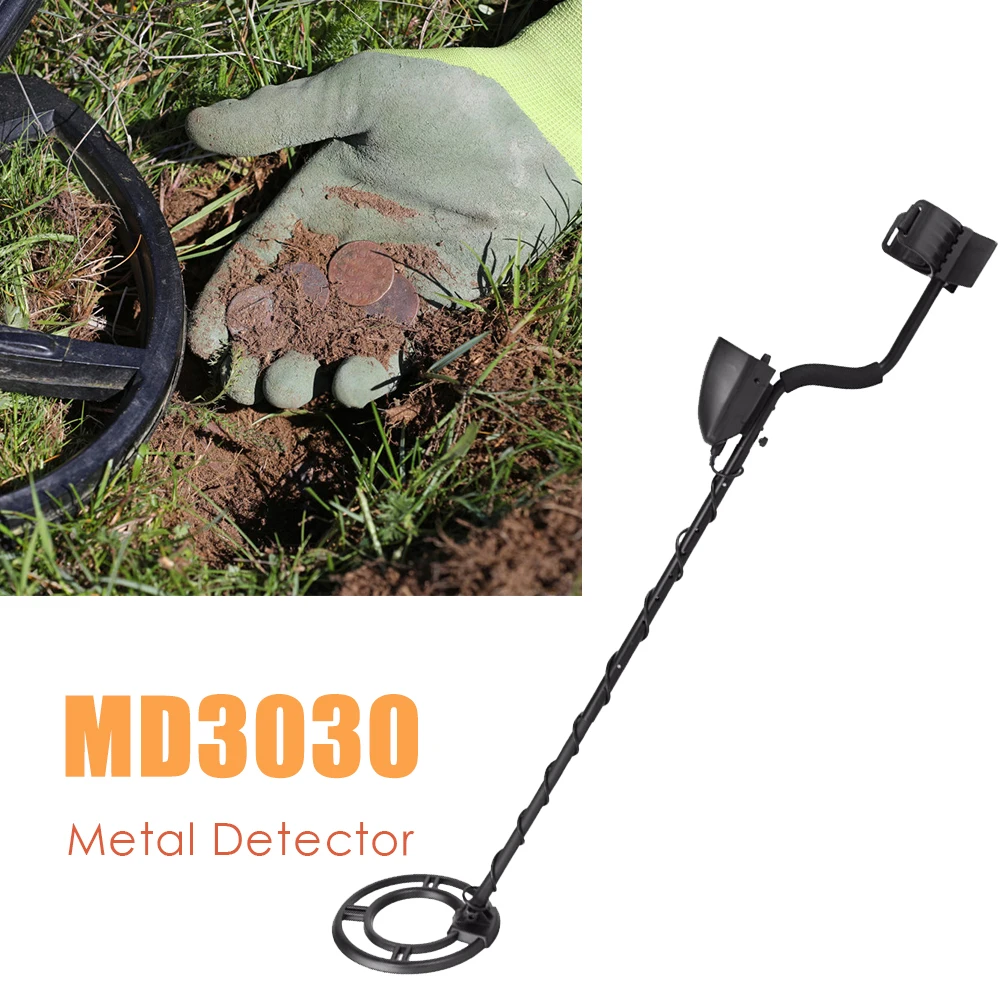 

High Precision Treasure Gold Digger Finder Portable Underground Metal Detector Metal Detector Positioning Rod Detector