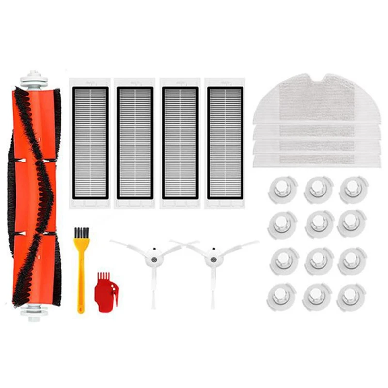 

HEPA Filter Main Brush Side Brush for Xiaomi 1S MI Robot Vacuum Cleaner Roborock S50 S5 Max Mijia Vacuum Cleaner Parts