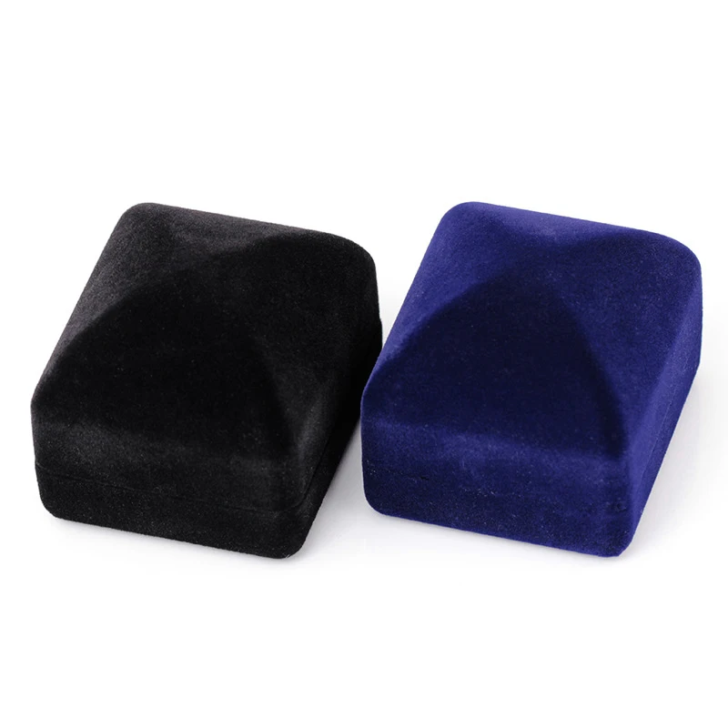 Квадратная бархатная шкатулка для колец чехол ювелирных изделий серьги Женский