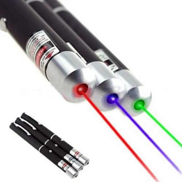 3pcs/set 5MW LED Laser Pet Cat Toy Red Dot Light Sight Interactive Pen Pointer Light Pen  Small Animal Toys 1