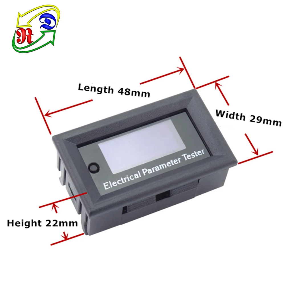 RD dual range 100 v/50A/100A 7в1 OLED Многофункциональный тестер напряжения тока Емкость