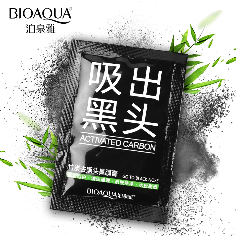 30 шт./лот уход за лицом BIOAQUA маска для удаления черных точек в носу минералы