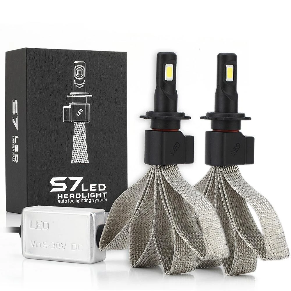 

2PCS H7 LED Car Lights Car Headlight Lamp Bulb LED Light Led Light Bar Offroad Off Road Accessories Car Lights