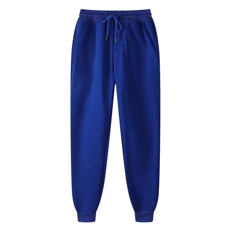

Loose solid color straight-leg pants casual ankle-length sports pants for men and women summer thin section high-waisted ankle