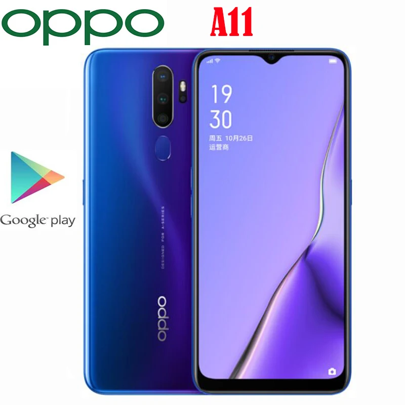 Новый оригинальный официальный смартфон Oppo A11 Восьмиядерный процессор Snapdragon 665 4