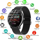 Смарт-часы LIGE мужские водонепроницаемые с сенсорным экраном и Bluetooth