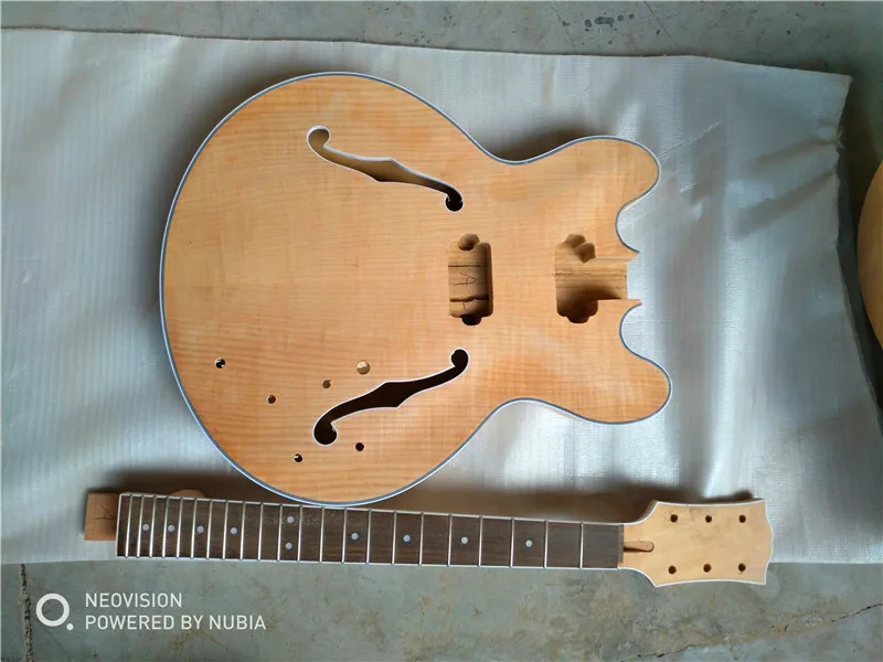 TL semi-finished rosewood, rosewood body and neck, self-installed guitar
