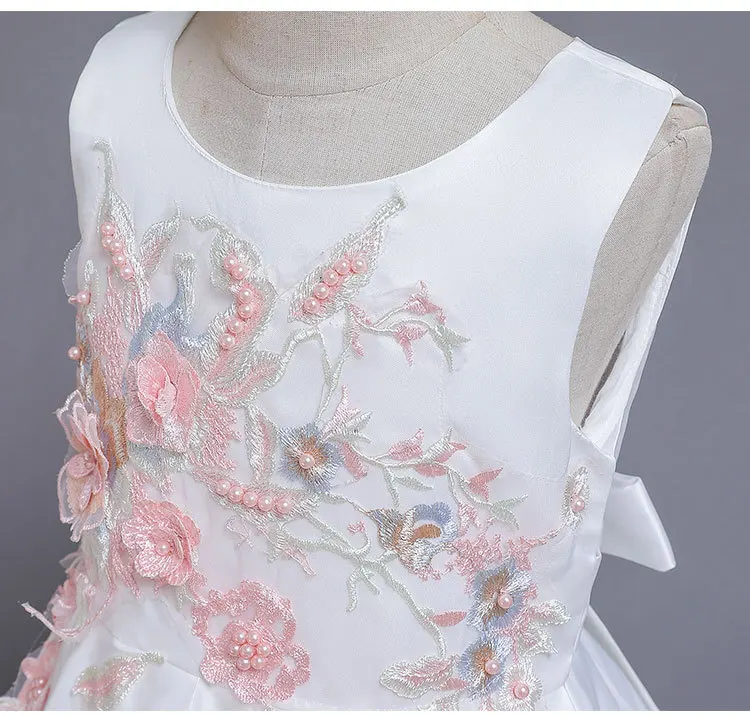 

Summer Girls Dress Elegant Princess Dress Kids Dresses For Girls Wedding Eveving Party Dress Children Clothing 4 10 14 Year