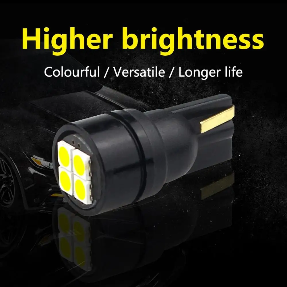 

Width Indicator Light Led Car Width Indicator Light Car Led Indicator Light T10-4-3030 Constant Current Silver Aluminum