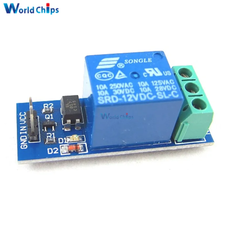 12 В Один 1 канальный релейный модуль плата Optocouple щит для PIC AVR Arduino|relay module|shield for