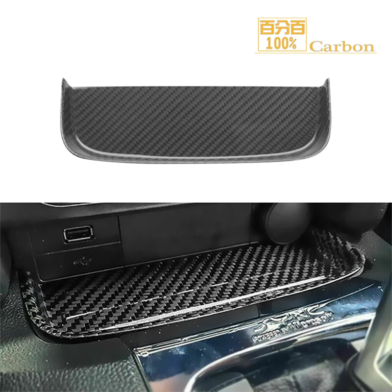 

100% Carbon Fiber For Ford Mustang Storage Box Chassis Stick On