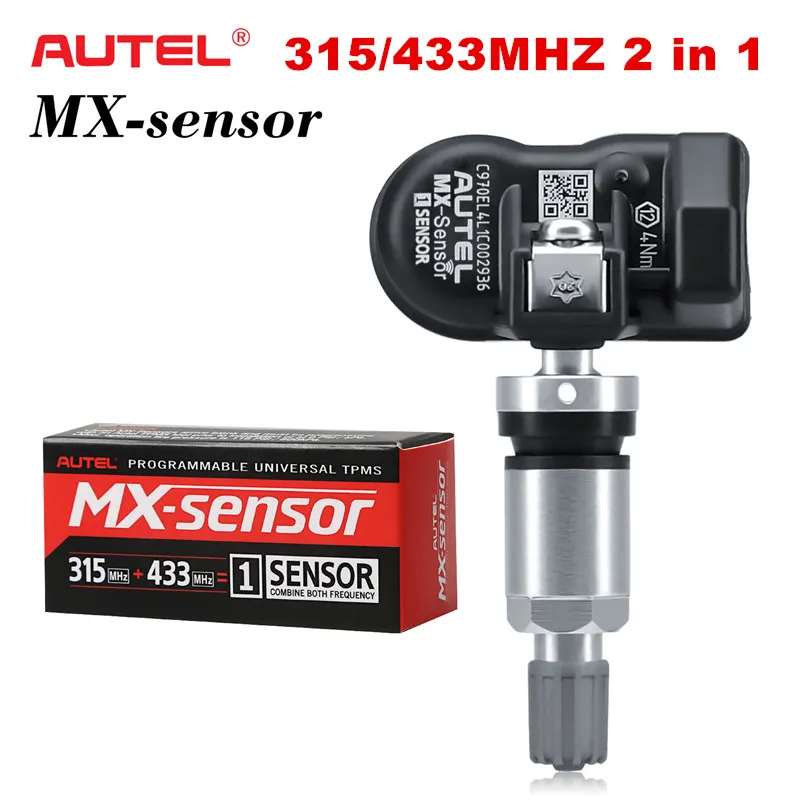 Оригинальный Autel MX Sensor 433 МГц/315 МГц 2 в 1 TPMS программируемый универсальный| |