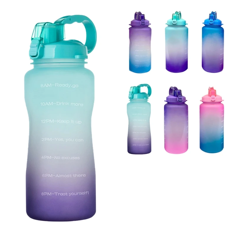 

Soft Tritan Handle Flask 2000/3800ML Water Bottle Water Bladder