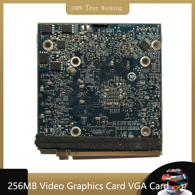 Используется для iMac 20 &quotA1224 24&quot A1225 VGA карта HD2600 HD 2600 256M 256 Мб видеокарта ATI Radeon