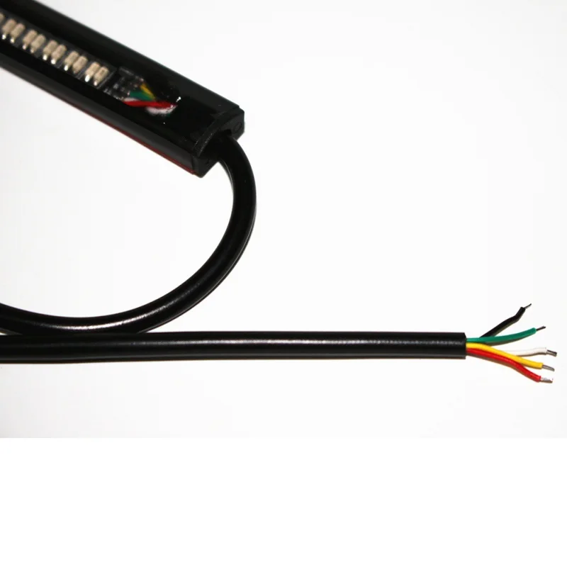 Световая полоса для мотоцикла задний стоп сигнал поворота подсветка номерного