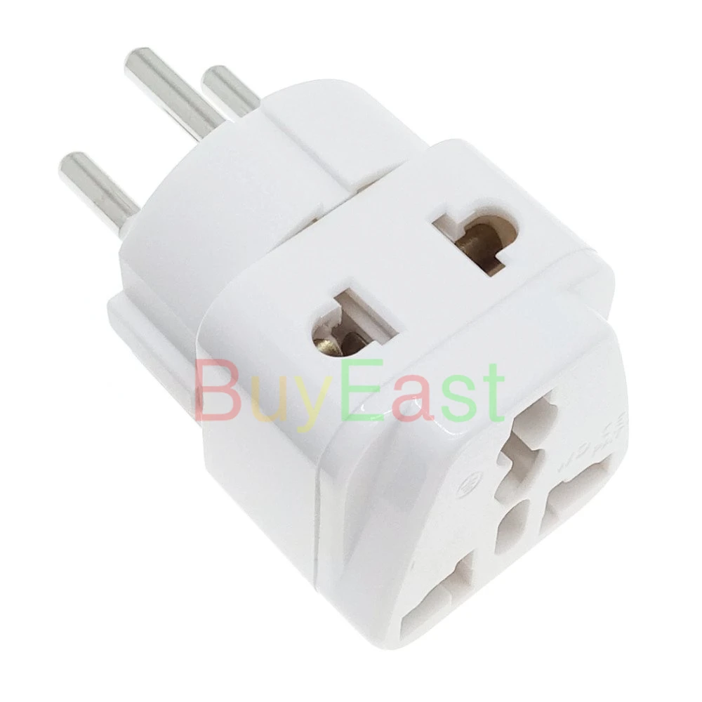 Адаптер для путешествий из Израиля Lot 5 2 ходовая розетка сменная вилка стандарта