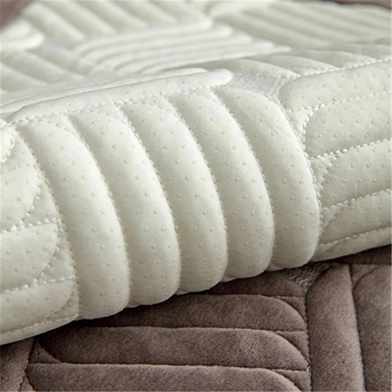 Чехол для дивана плюшевый нескользящий современный подушка сиденья | Дом и сад