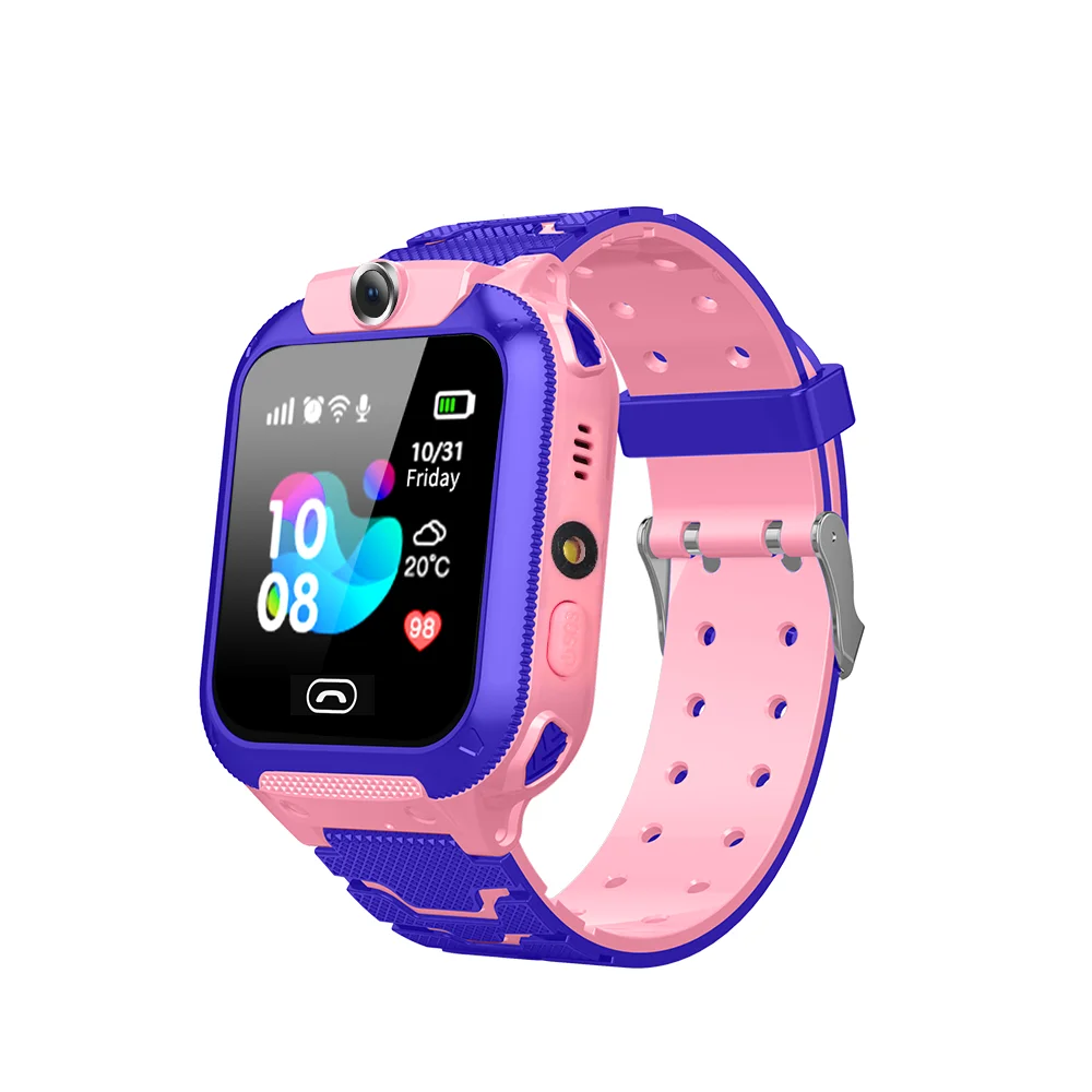 Q12/Q19 Детские умные часы LBS расположение, SOS Вызов удаленный монитор камера Smartwatch для детей лучший подарок