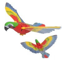 electric light parrot will fly glow vocal bird hanging line parrot hovering music fash parrot childrens toy gift