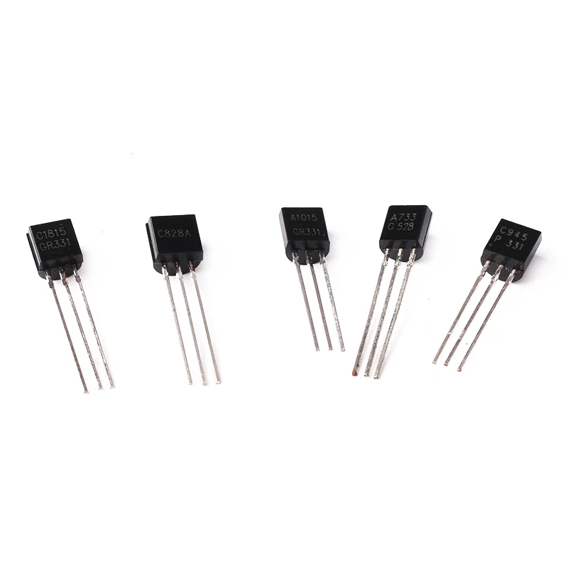100 шт./лот 2SA1015 2SA733 2SC945 2SC1815 2SC828A TO-92 триодный транзистор TO92 A1015 A733 C945 C1815 C828A |