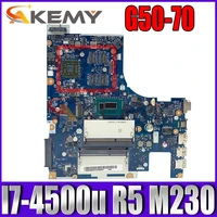 akemy for lenovo g50 70 w8p laptop motherboard 5b20g36652 i7 4500u r5 m230 2gb aclu1 aclu2 nm a271 rev 1 0