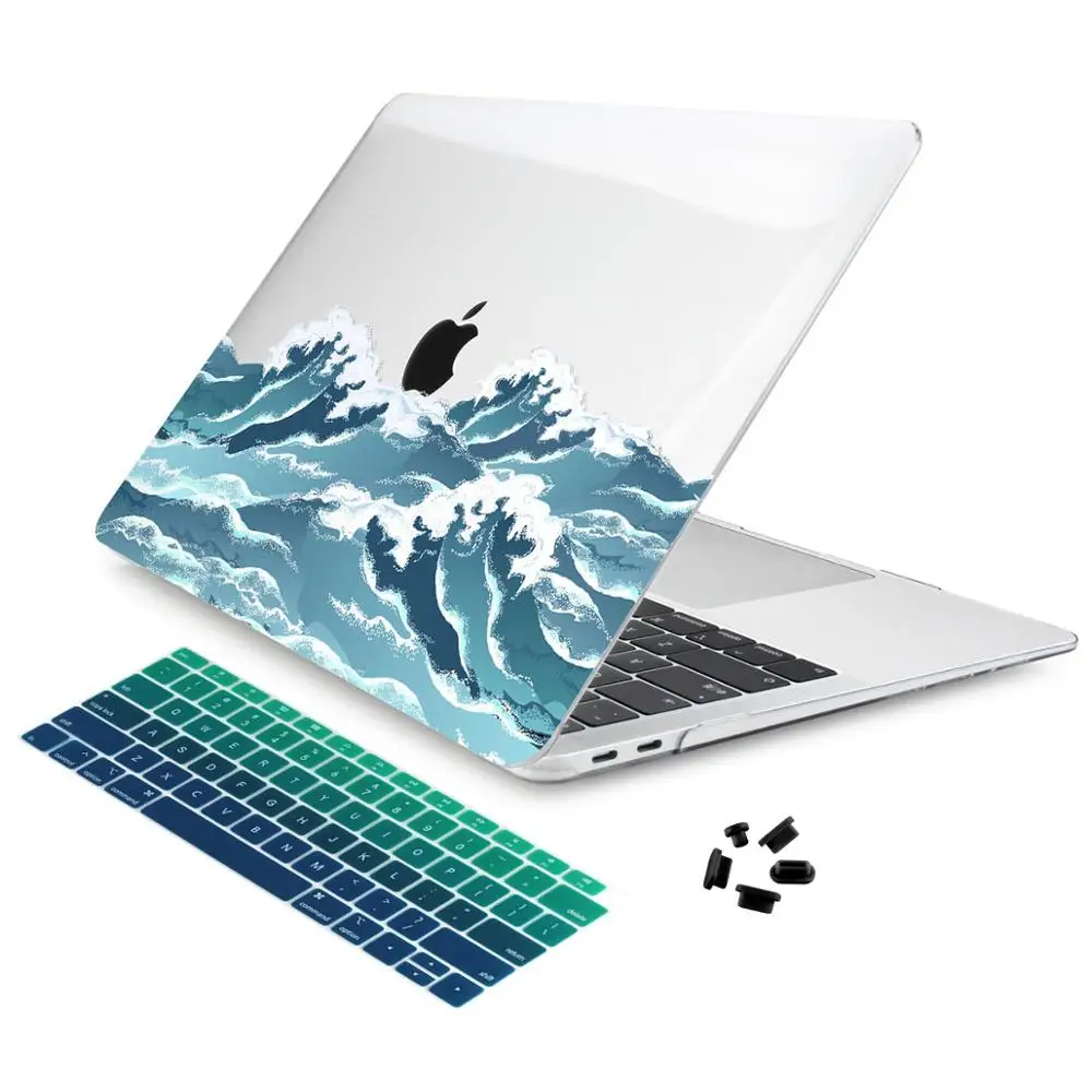 X121 Новое поступление чехол для Macbook Air Pro retina 11 12 13," Mac Book 13 1516 Touch Bar/Touch ID A2141 A1932 A2159 A1990 - Цвет: X121