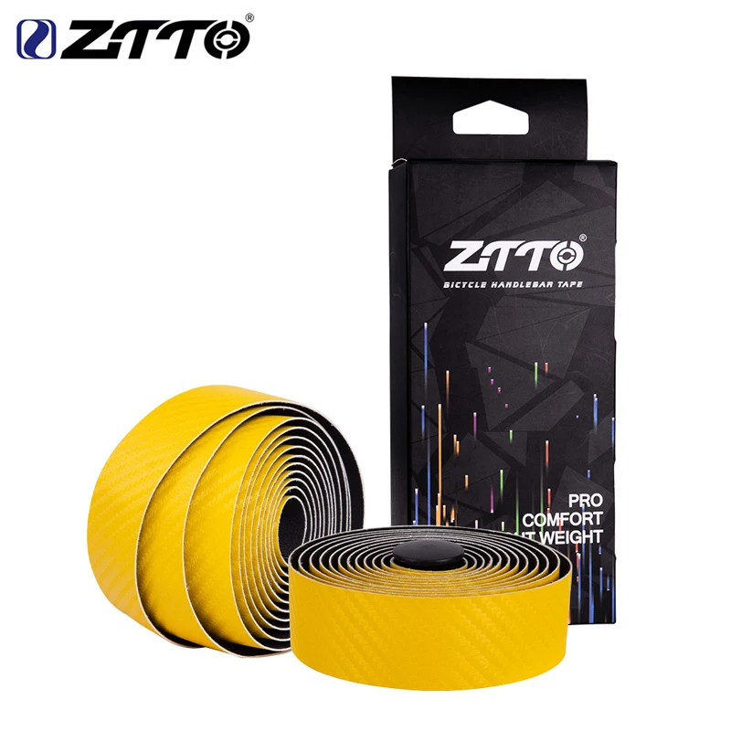 ZTTO руль для велосипеда из углеродного волокна с узором велосипедная лента