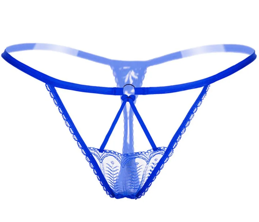 Романтические полые бесшовные трусики стринги во французском стиле женское