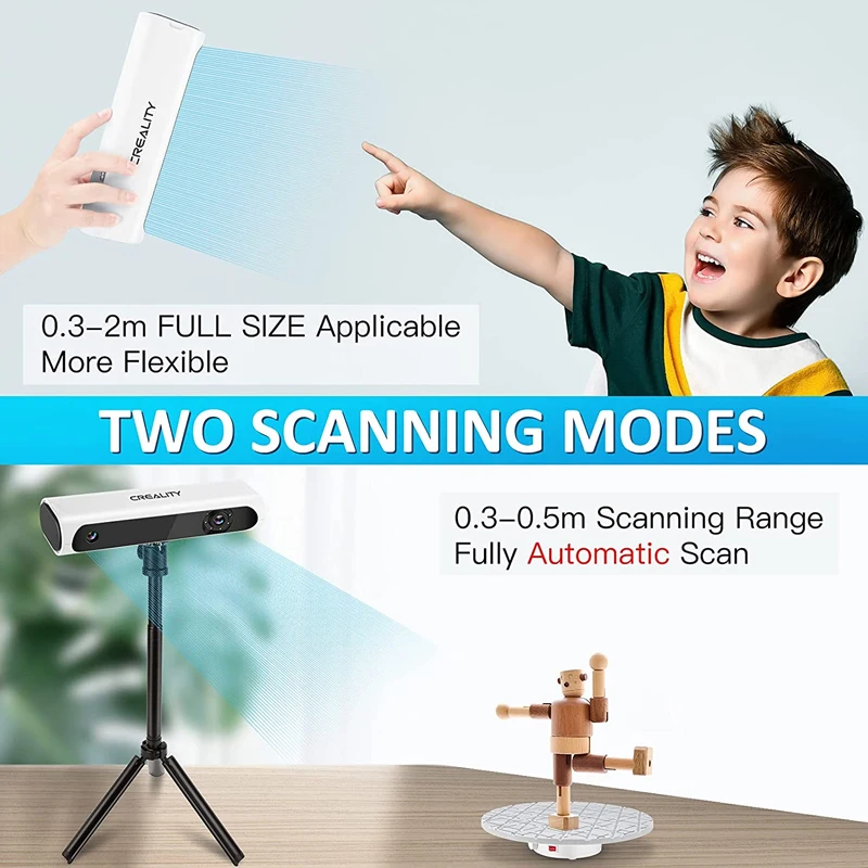 3d-сканер Creality CR-Scan 01 высокоточный автоматический комбинированный промышленный