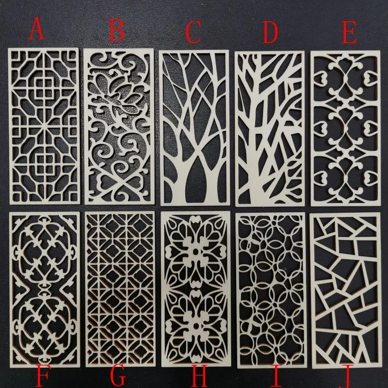 

50 pcs Mini Room Divider or Wood Panel for Wall decoration DIY Craft For Home