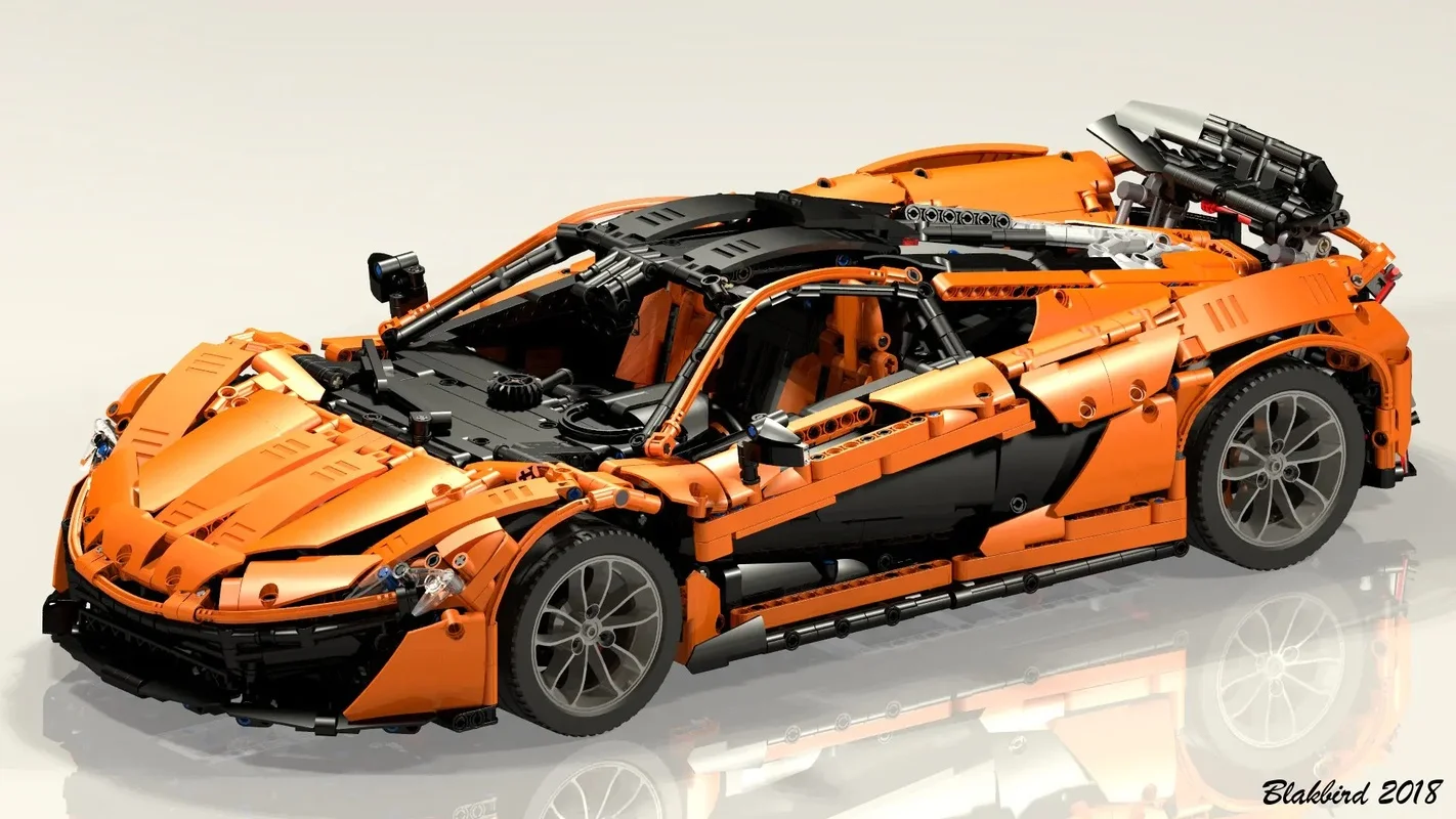 Форма King 13090 McLarening P1 Hypercar Гоночная машина Moc модель строительные блоки кирпичи