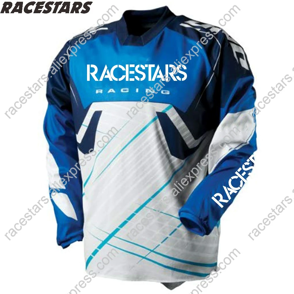 

NEW RACESTARS Moto Jersey Maillot Ciclismo DH MX Motocross Downhill Jersey Bicycle Shirts Off Road Mountain Clycling MTB Jersey
