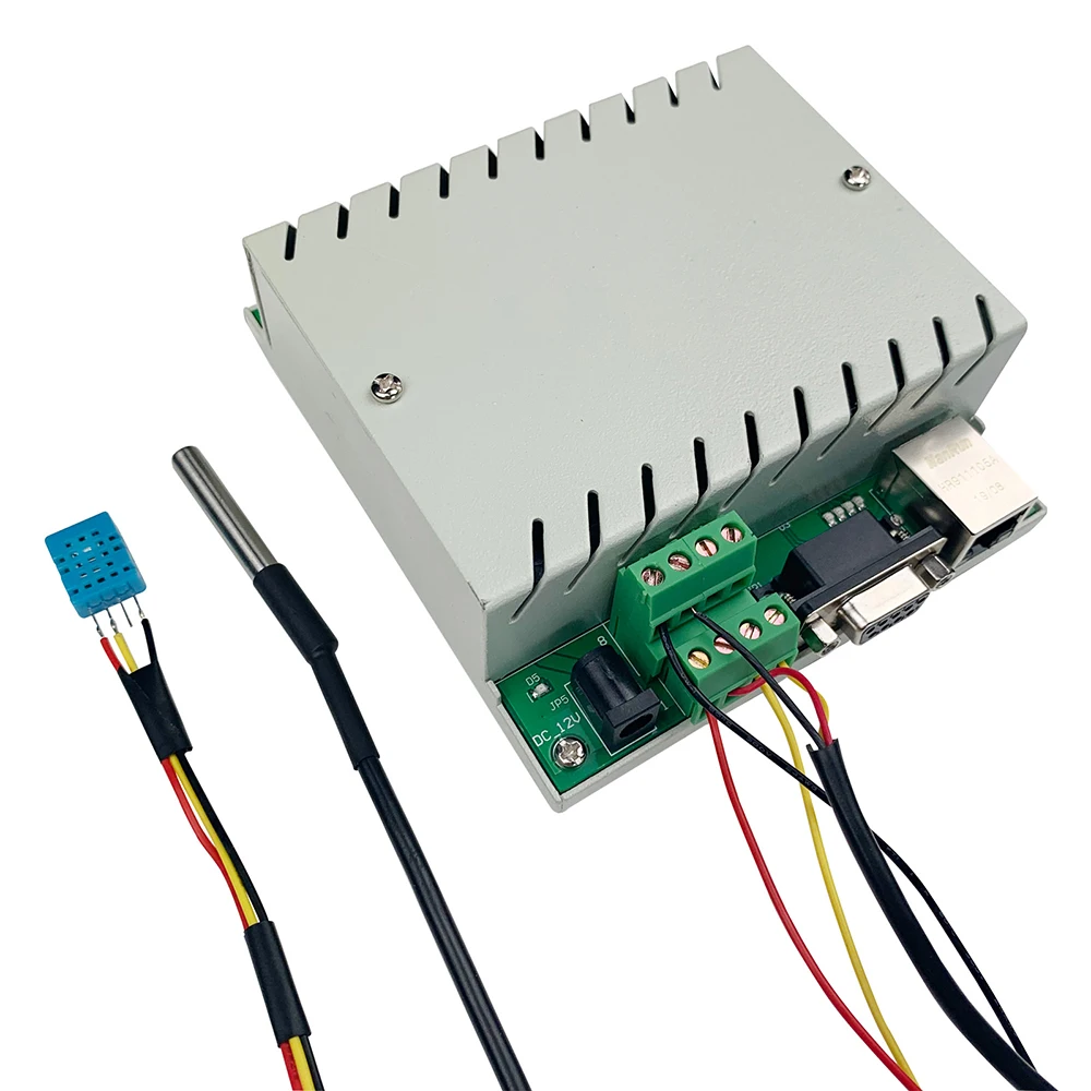 Датчик температуры и влажности автоматический модуль контроллера Ethernet RS232 передатчик PC/APP имеет протокол для программы разработки