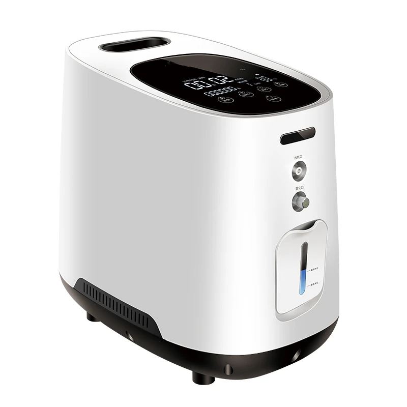 

1-7L Portable Oxygen Concentrator Low Operation Noise Oxygen Generator Home Care Oxygene Machine
