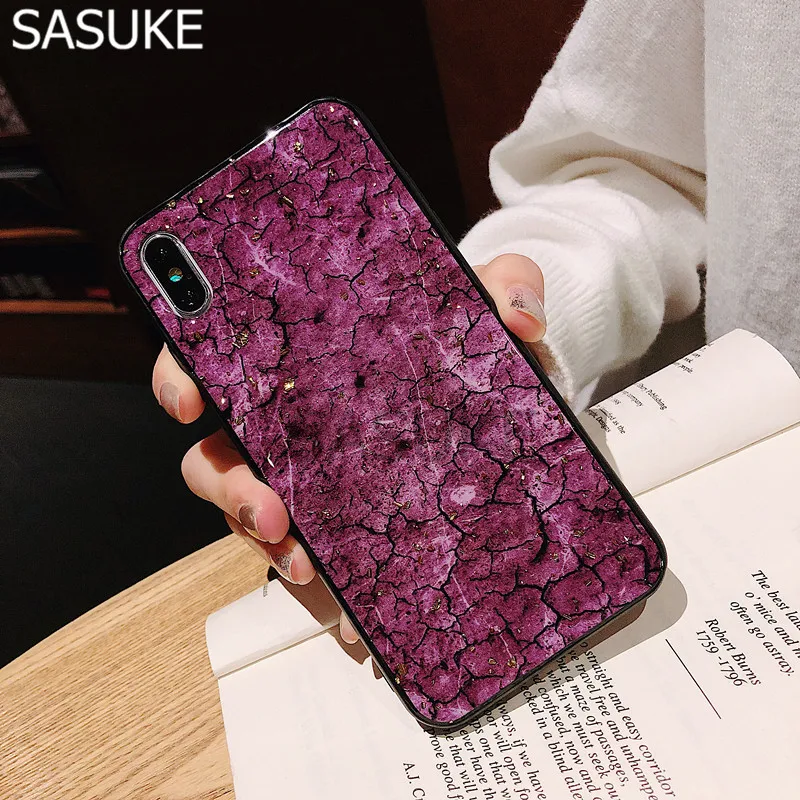 Золотые фольгированные силиконовые чехлы для huawei P9 P10 P20 P30 Plus Lite мраморный мягкий