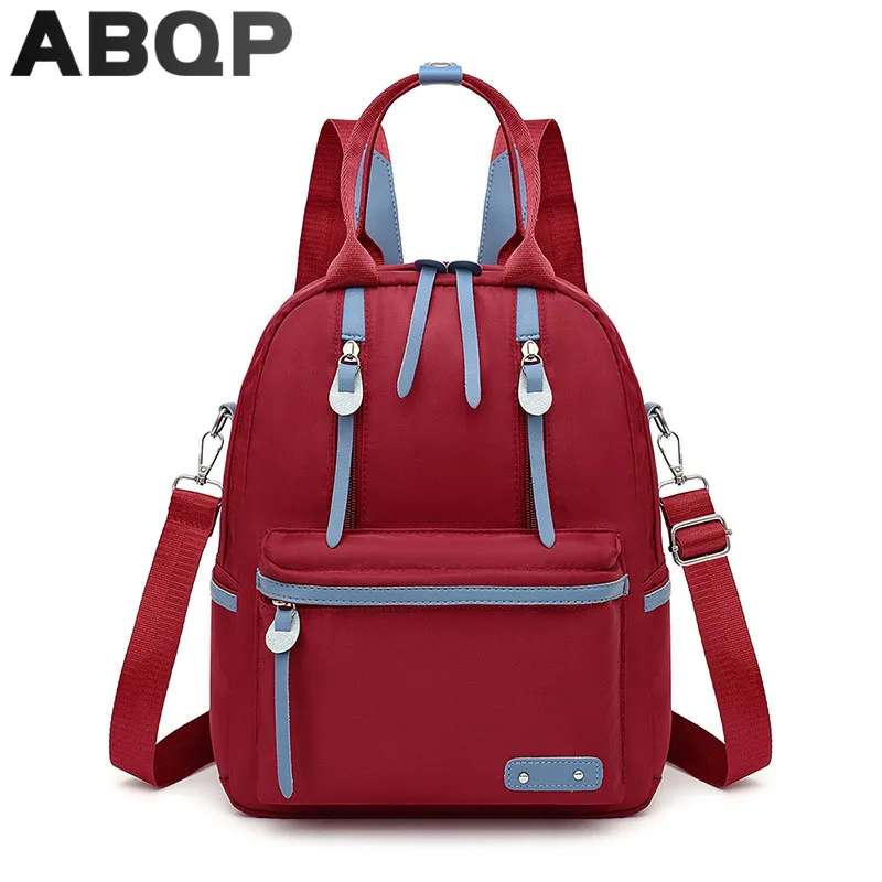 

ABQP Oxford School Girls Backpack Candy Color Large Backpack Women Waterproof Travel Working Women's Backpack Bags