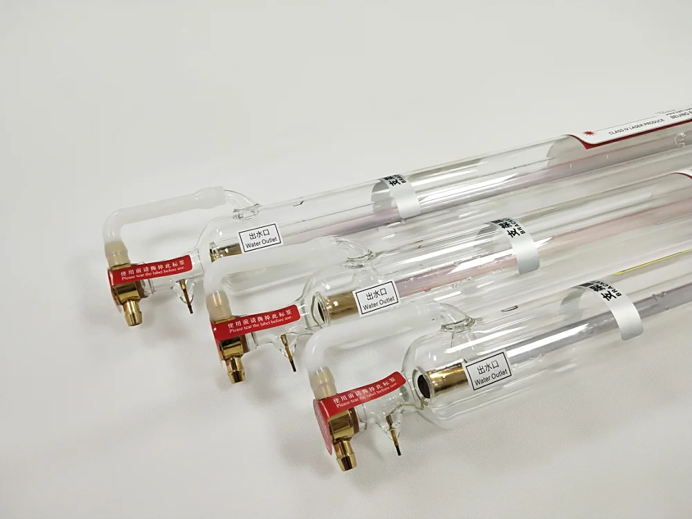 

F Series Long Life EFR CO2 Laser Glass Tube 60W 80W 100W 130W 150W