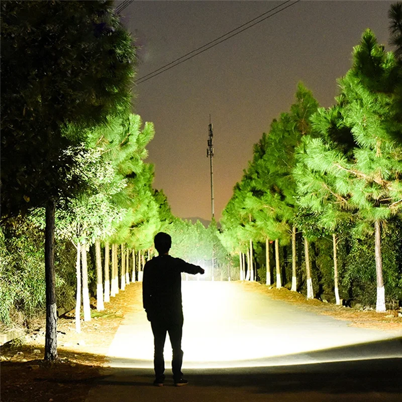 Мощный светодиодный фонарик 3 * XHP70 фонарь Водонепроницаемый лампа ультра яркий |