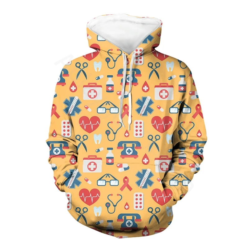 Толстовка женская с мультяшным принтом ЭКГ спортивный костюм в Корейском стиле