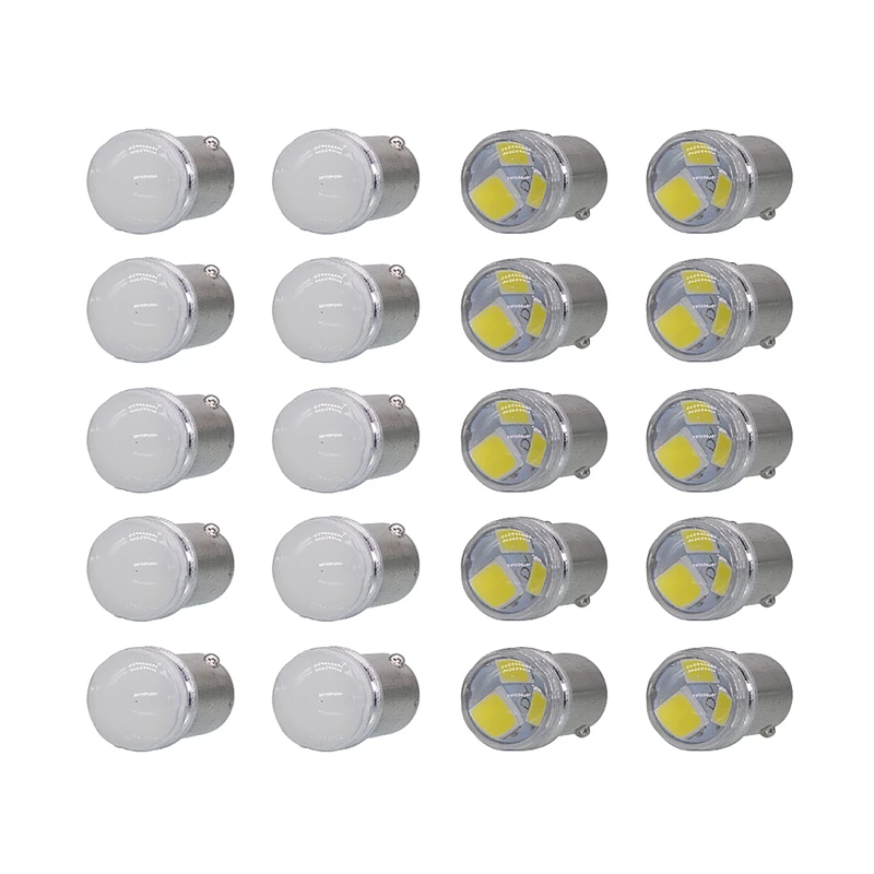

100x Car light BA9S T4W LED T2W T3W H5W interior Car LED License Plate light 3 LED 2835 SMD 12913 12910 12929 DC12V