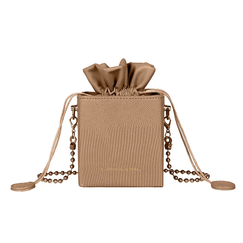 Модные кошельки в форме коробки сумки женская сумка-мешок на шнурке маленькие