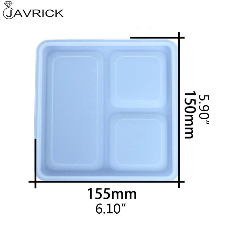 Jewelry Storage Tray Epoxy Resin Mold Serving Board Fruit Snack Plate Casting Silicone Mould DIY Crafts Decorations | Украшения и