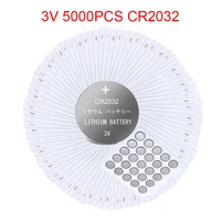 5000pcs 2032 battery cr2032 br2032 cr 2032 5004lc kl2032 sb t15 3v button cell coin lithium batteries for watch computer toys