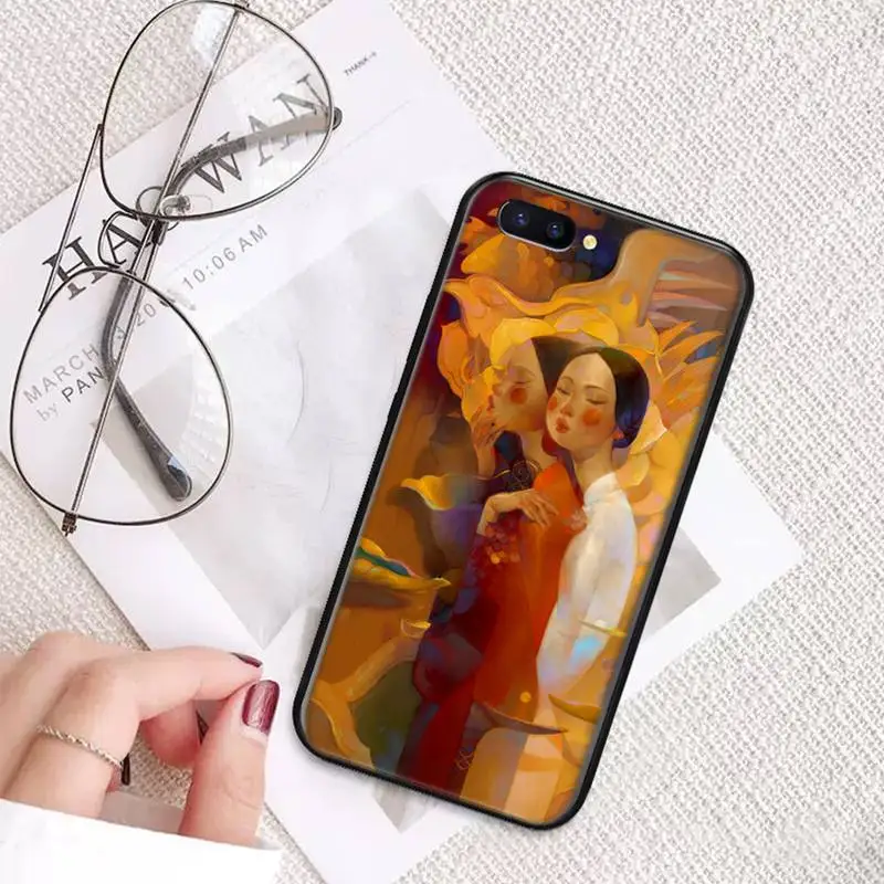 

Elegant character dream illustration Phone Case For OPPO A ax 3 5 3 37 57 59 37 73 75 83 71 2018 11 1k s PRO Cover Funda Shell