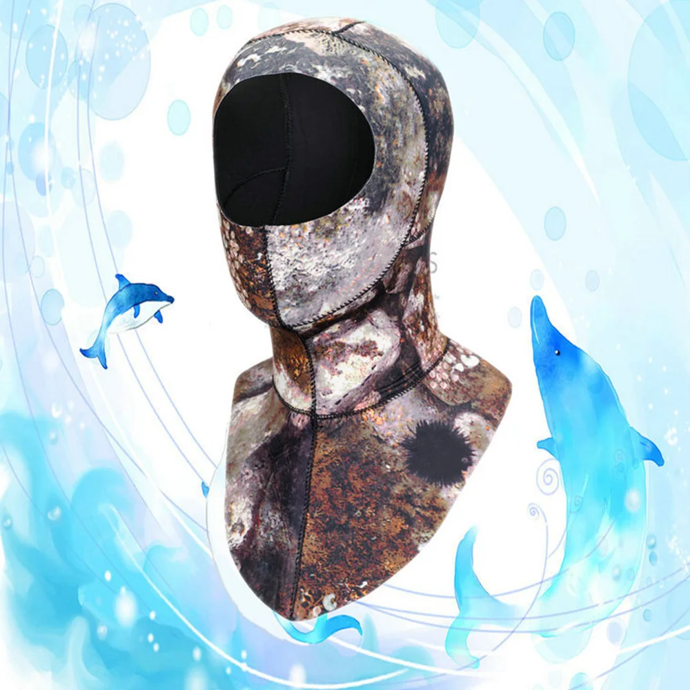 

3mm Diving Hood Neoprene Wetsuit Hat Cap Swimming Cap for Men Women Water Sports Outdoor Accessories