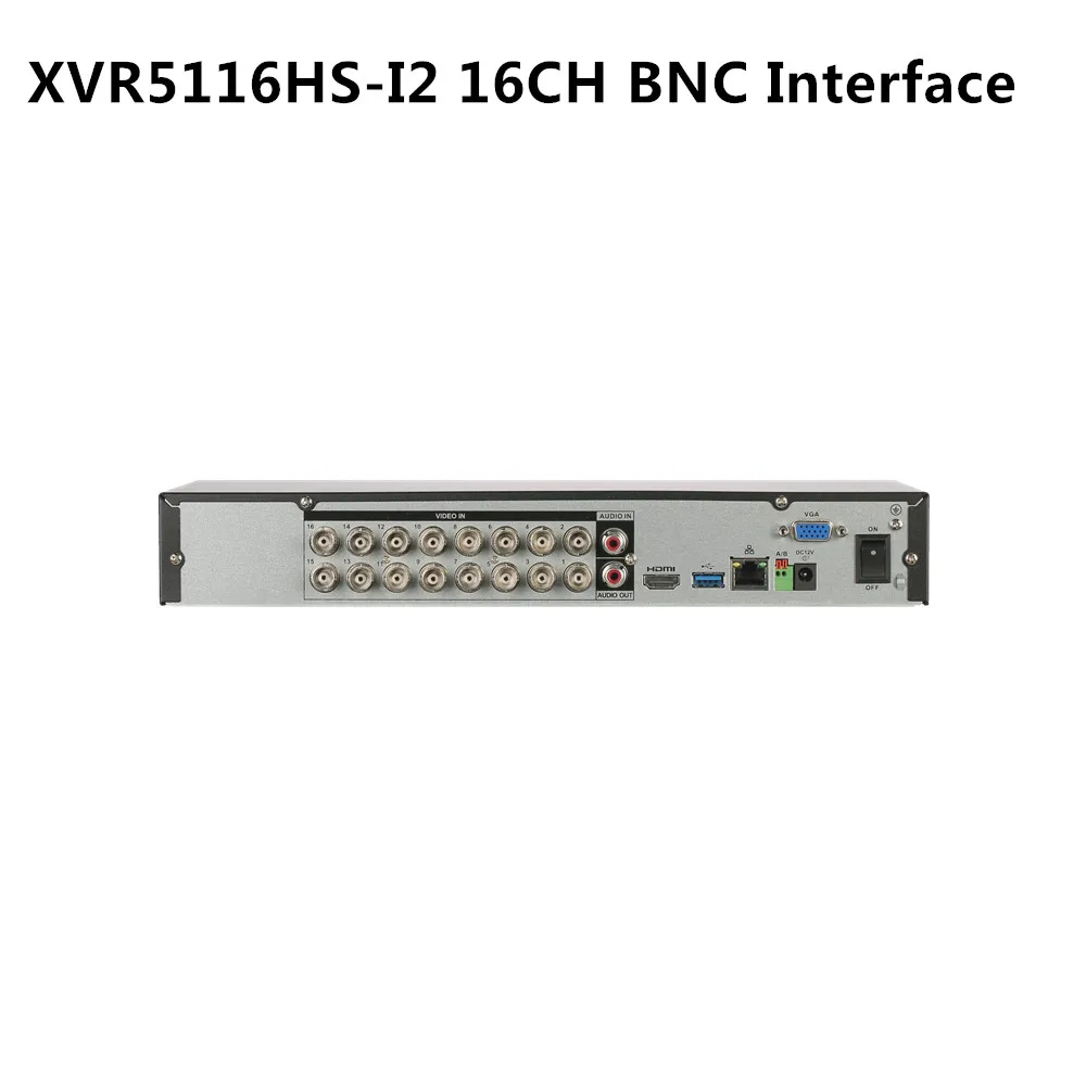 Dahua XVR5104HS I2 4CH & XVR5108HS 8CH XVR5116HS 16CH WizSense XVR максимальная поддержка 6MP ip камеры и 5mp hdcvi