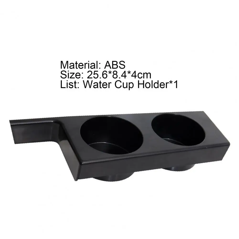 

50% Hot Sales Cup Holder Anti Slip Easy Installation Front Seat Dual Cup Holder Insert for BMW 540i M5 Series 5 E39 97-03