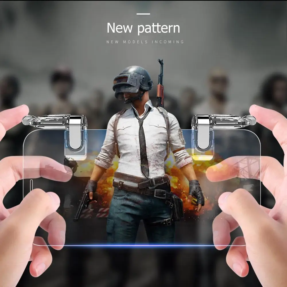 Игровой контроллер K03 для PUBG джойстик L1 R1 с кнопками прицела и стрельбы геймпад