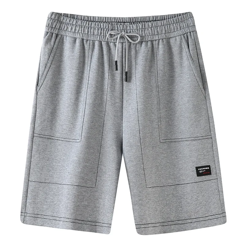 

Summer new line pressing Korean fashionable fat large plus size men's leisure sports shorts Capris